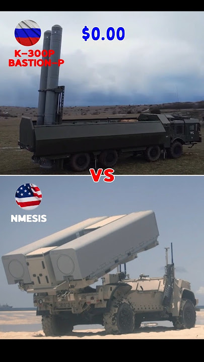 🇺🇸 NMESIS vs 🇷🇺 K-300P Bastion-P – Cost to Fire #shorts #military #usavsrussia