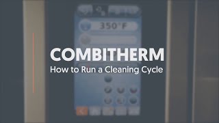 Combi CTP: How to Clean and Descale the Oven