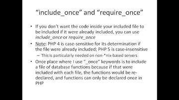 Include Files and Functions Learn PHP in 14 days