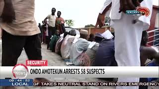 ONDO AMOTEKUN ARREST 58 SUSPECTS