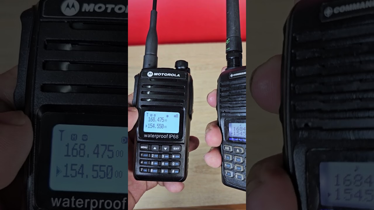 วิธีฟัง2 ช่องพร้อมกัน Motorola GP2200 ip68