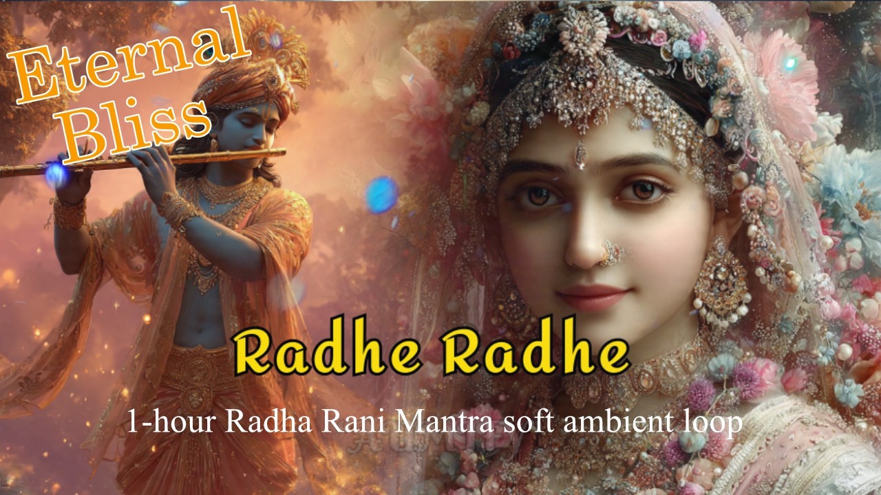 Radhe Radhe Ambient Love Call #devotional #meditationmusic #mantra