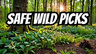 Top 5 safe wild foraged foods in spring