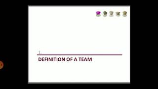 UNIT III Foundations of team Dynamics - Developing High performance teams