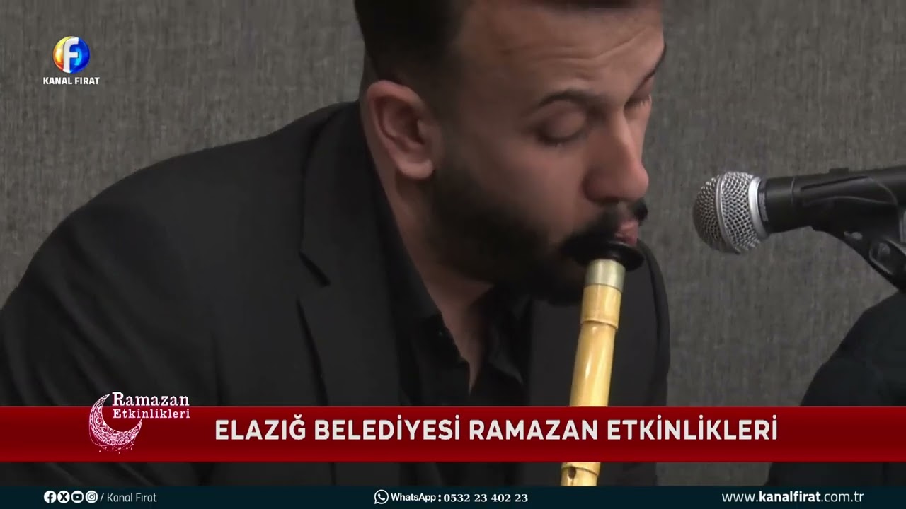 Canlı Yayın Elazığ Belediyesi Ramazan Etkinlikleri Başar Dikici ve Ney Topluluğu 21 02 2026