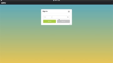 Signing In To ERPLY POS