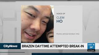 Doorbell camera captures attempted break-in