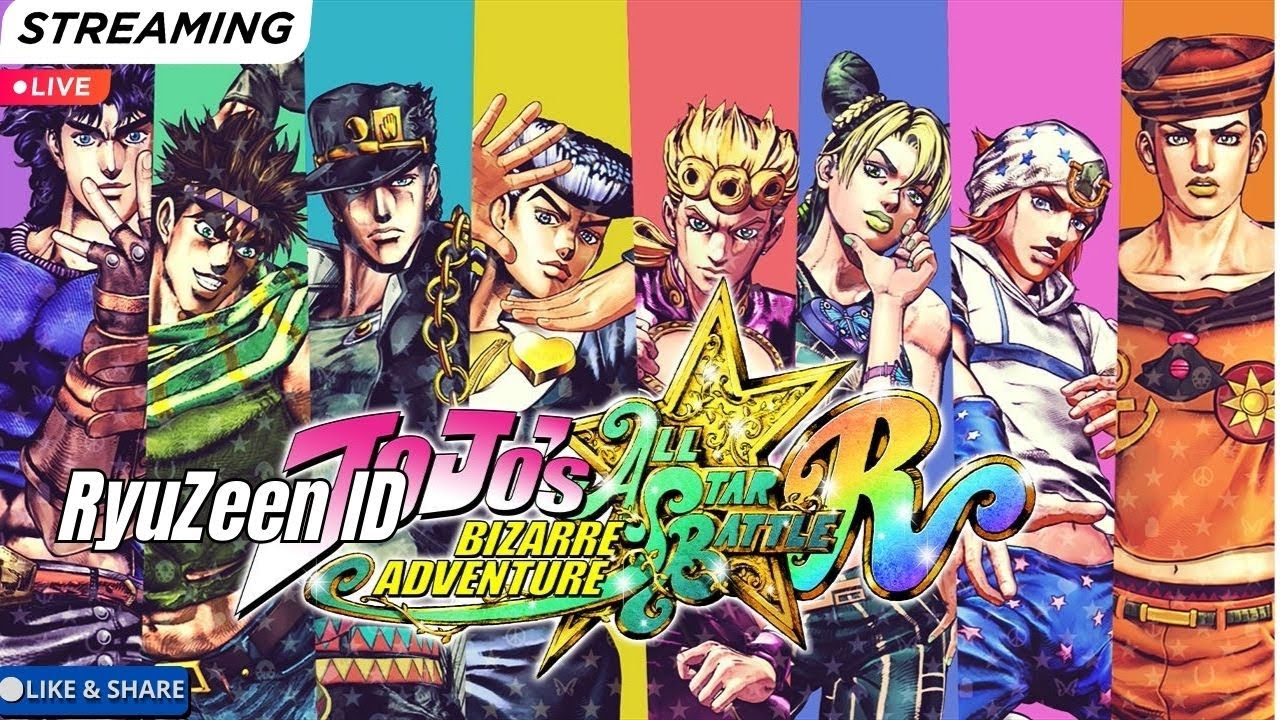 🔴COM vs COM Live Jojo Bizzare Adventure All Star Battle # 3