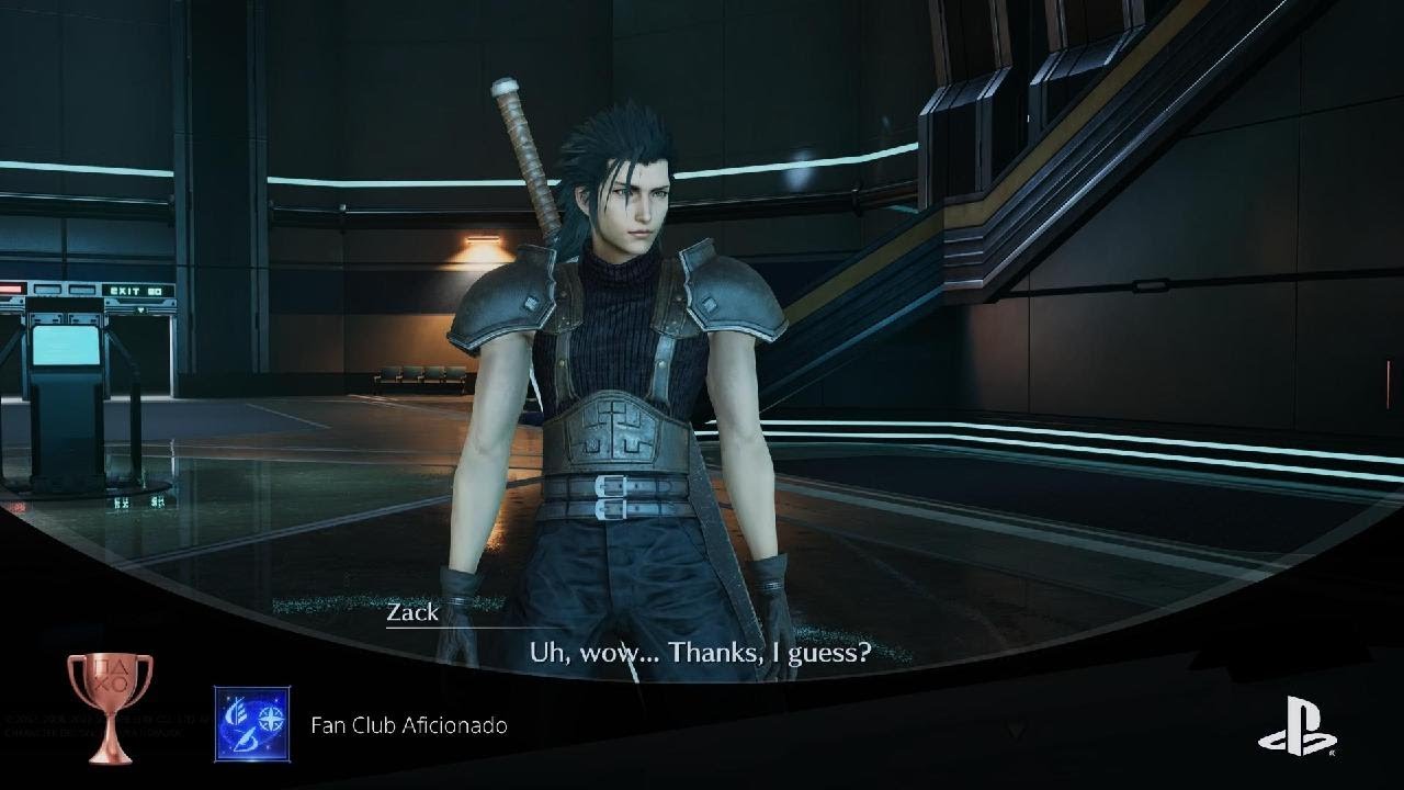 CRISIS CORE –FINAL FANTASY VII– REUNION - Fan Club Aficionado