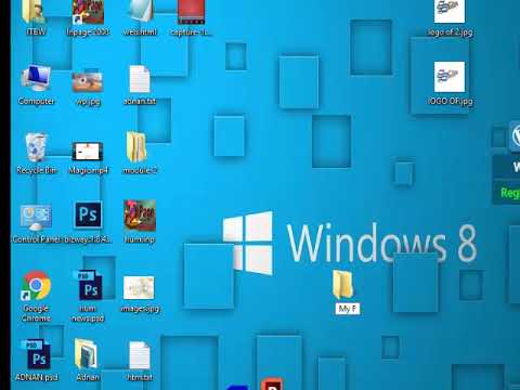 สร้าง new folder ไม่ได้ windows 8 Update 2022 Create a new folder in windows 8,8.1,10