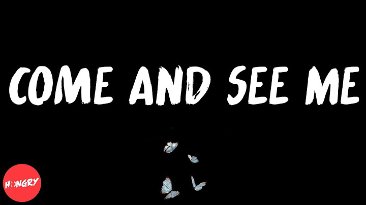 Come and see me lyrics partynextdoor