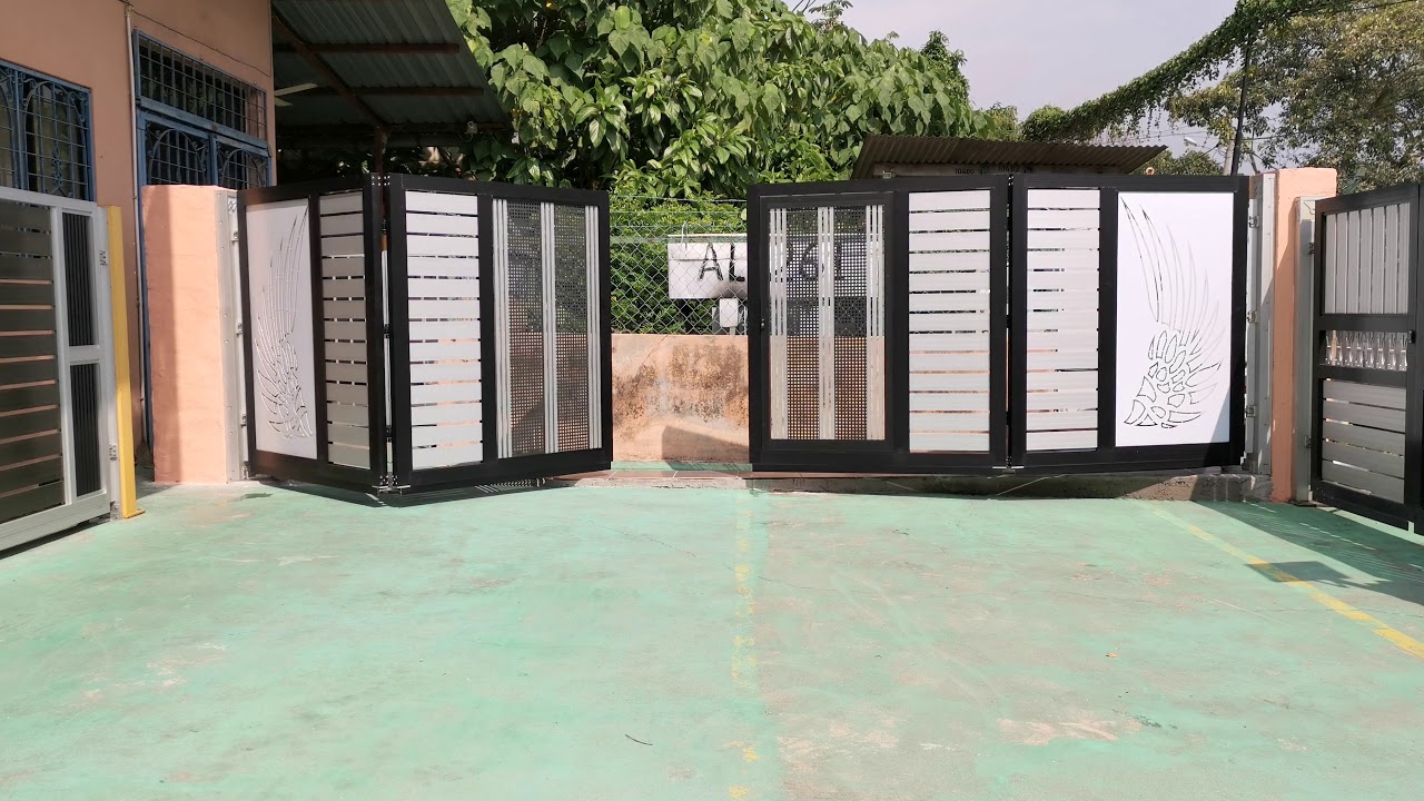 An Yu Trackless Smart Gate YouTube