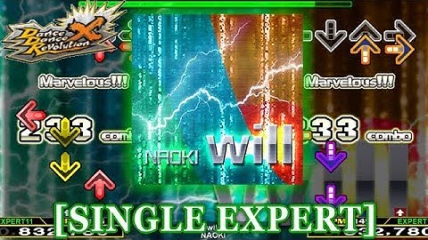 【DDR X】 will [SINGLE EXPERT] 譜面確認＋クラップ