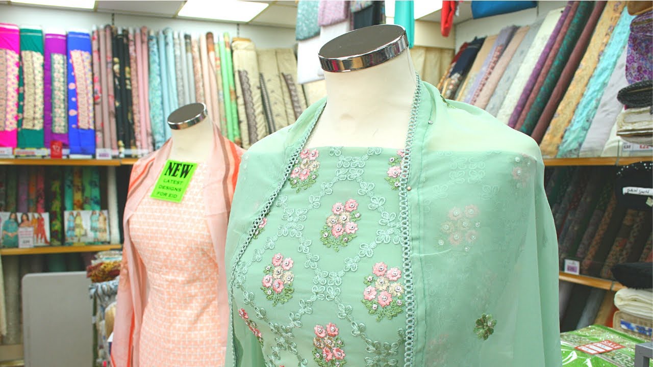 How to Dress a Mannequin with Embroidered Chiffon Fabric