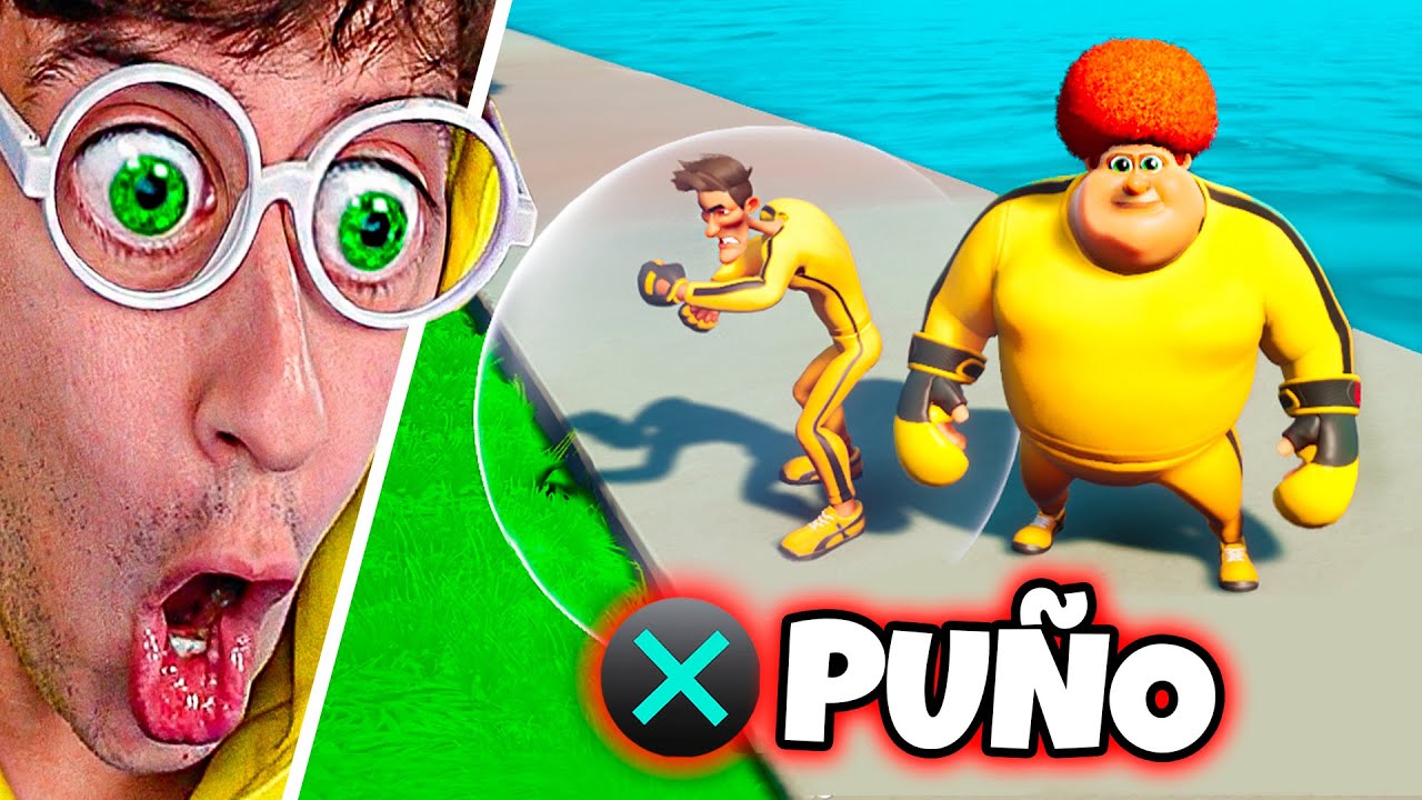 FORTNITE pero SÓLO PUÑOS 👊💥 para GANAR!! (Batalla Hermanos) - Rumbleverse
