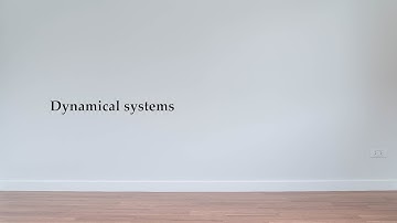 Dynamical systems