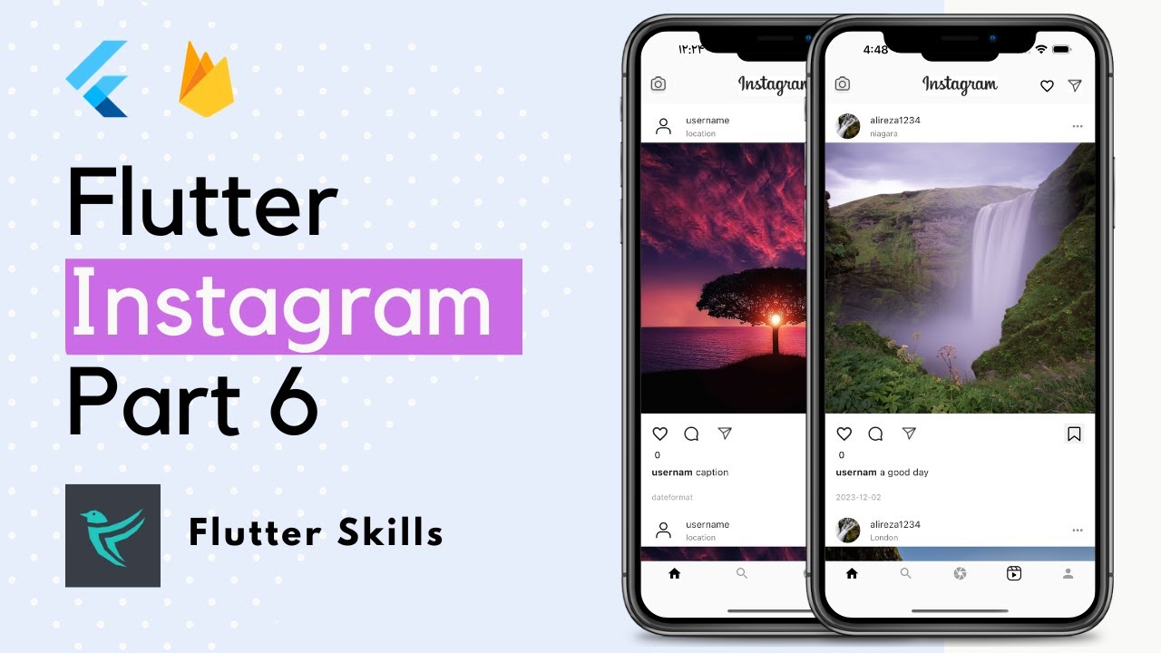 Flutter Instagram Clone with Firebase - Part 6: Home Screen - YouTube
