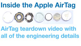 Apple AirTag Teardown + Detailed Engineering Analysis (manufacturing, chipsets, antenna)