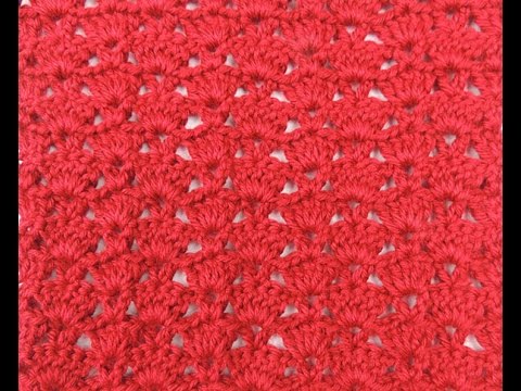 Crochet: Punto Reversible Combinado - YouTube