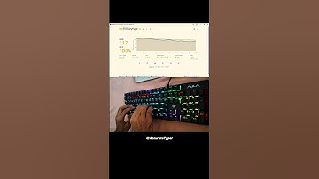 Fast Typing on Mechanical Keyboard #typing #shorts