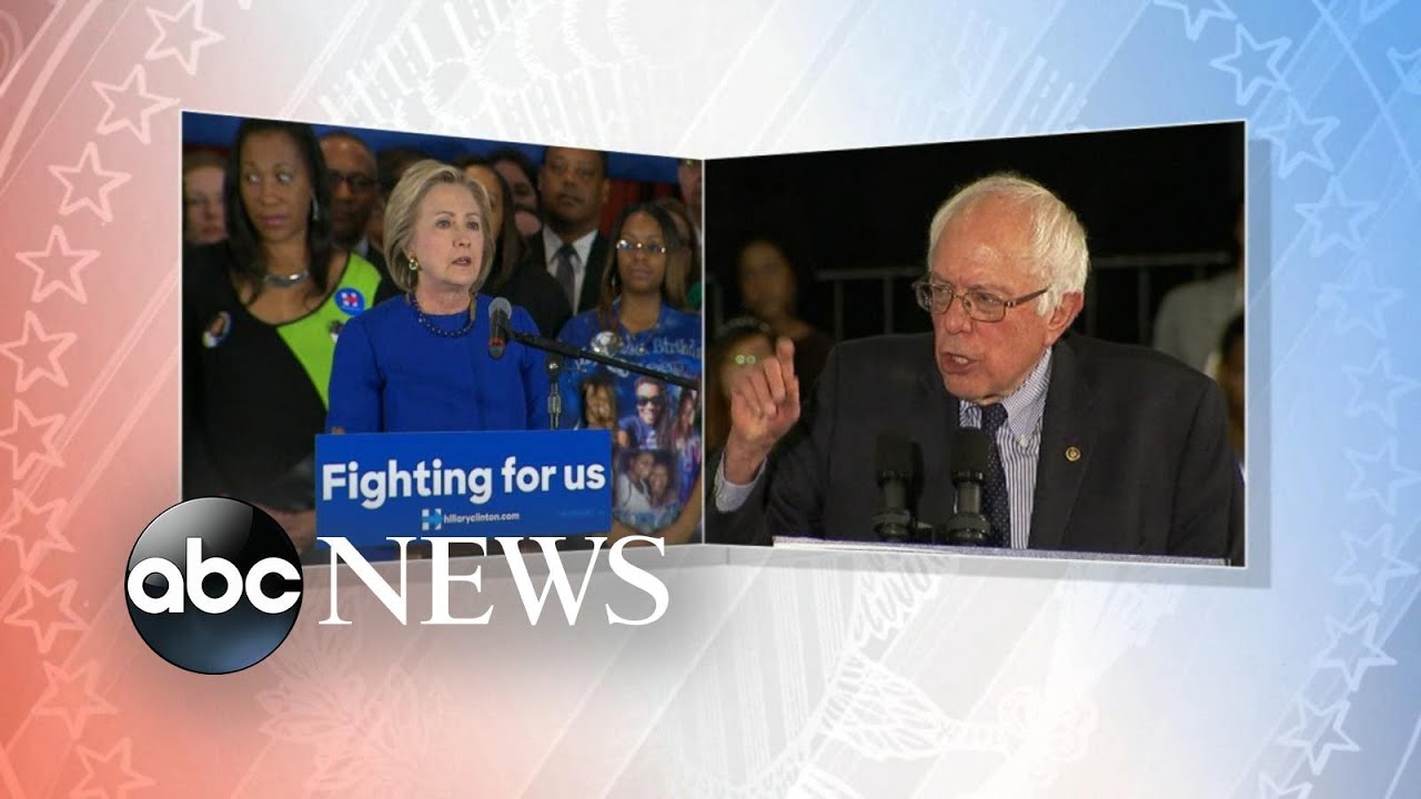 Bernie Sanders, Hillary Clinton Nearly Tied in Nevada - YouTube