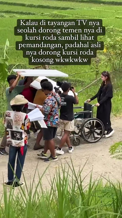 kamu dorong siapa itu?