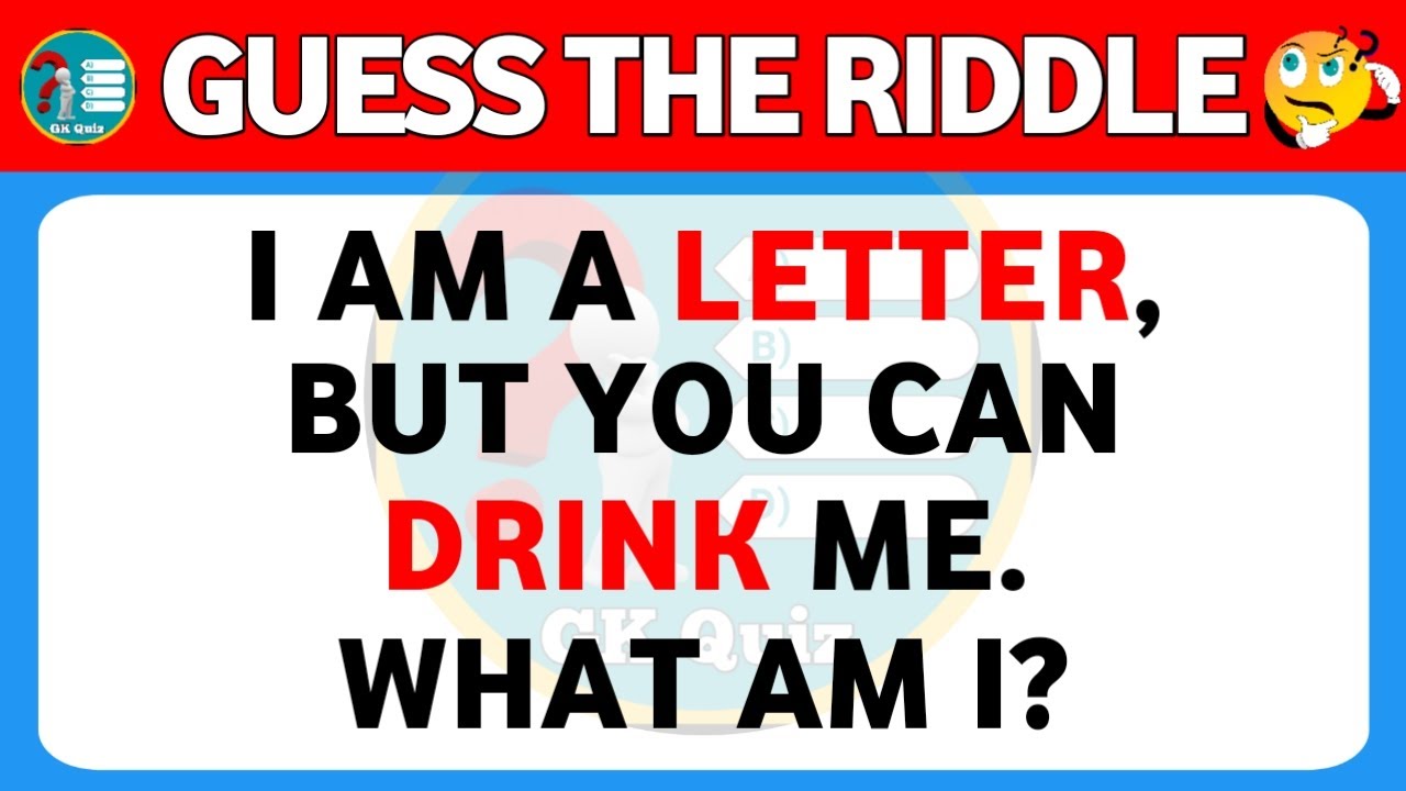English Riddles with Answers to Test Your Brain | English Riddles | GK Quiz 