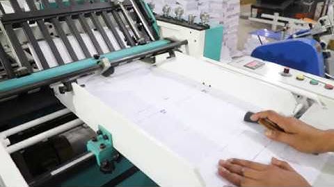 Book Folding Machine | Professional Paper Folding Machine for Printing & Binding Industry