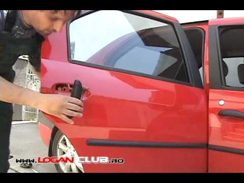 discretion square Converge Tutoriale pentru Dacia Logan: Demontat/montat maner exterior usa spate