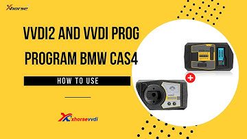 how to program bmw cas4 all key lost with vvdi2 and vvdi prog