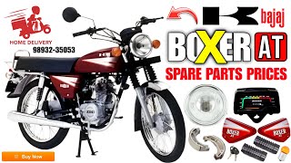 K-Bajaj Boxer AT Spare Parts Prices 🛑 | Online Shopping 🚚 +91 98932 35053