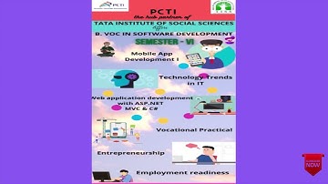 Complete Information about Semester-6 of B.Voc. in Software Development Program from  TISS