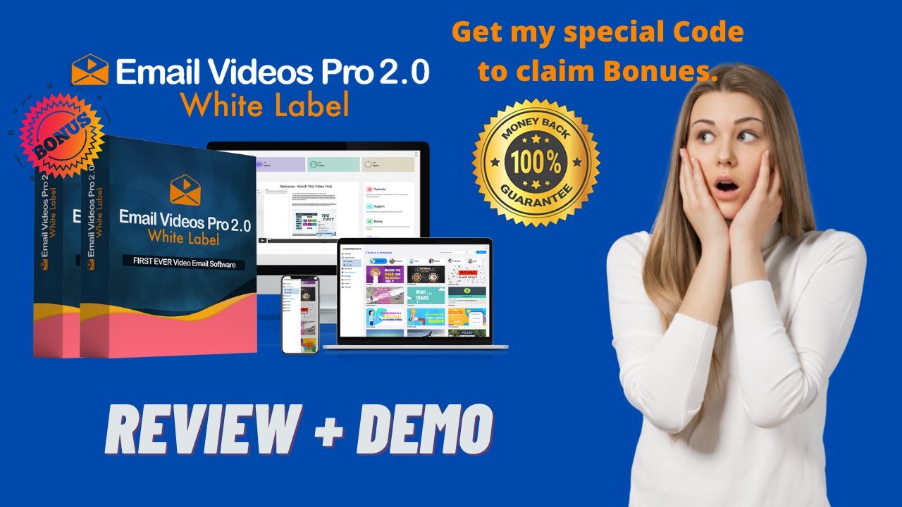 Email Videos Pro 2.0 Review 2021 |  Everything you must know before buying + OTO Details + Bonuses.