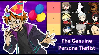 The Persona Character Tierlist (Birthday Stream)