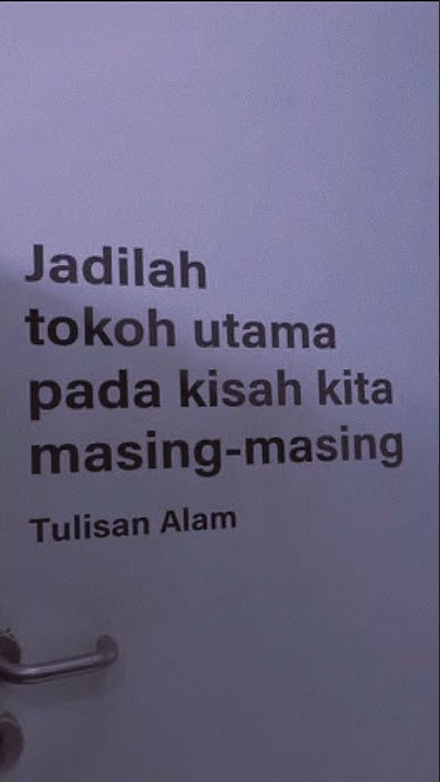 Video Tulisan Alam 10 Detik
