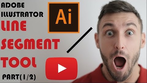 Adobe illustrator tutorial for beginners | line tool illustrator part (1/2) | Design with Anees