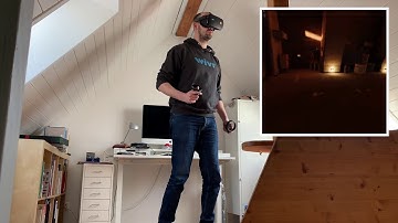 First walk in VR - new VR locomotion device