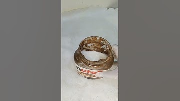 How to use leftover Nutella from Nutella jar #shorts