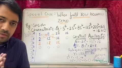 “Routh Stability Criterion” ( Part 3 ) Subject code: EE 305