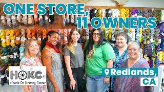 Yarn Store Coop!  Hands On Knitting Center in Redlands, California #unitedskeinsofamerica