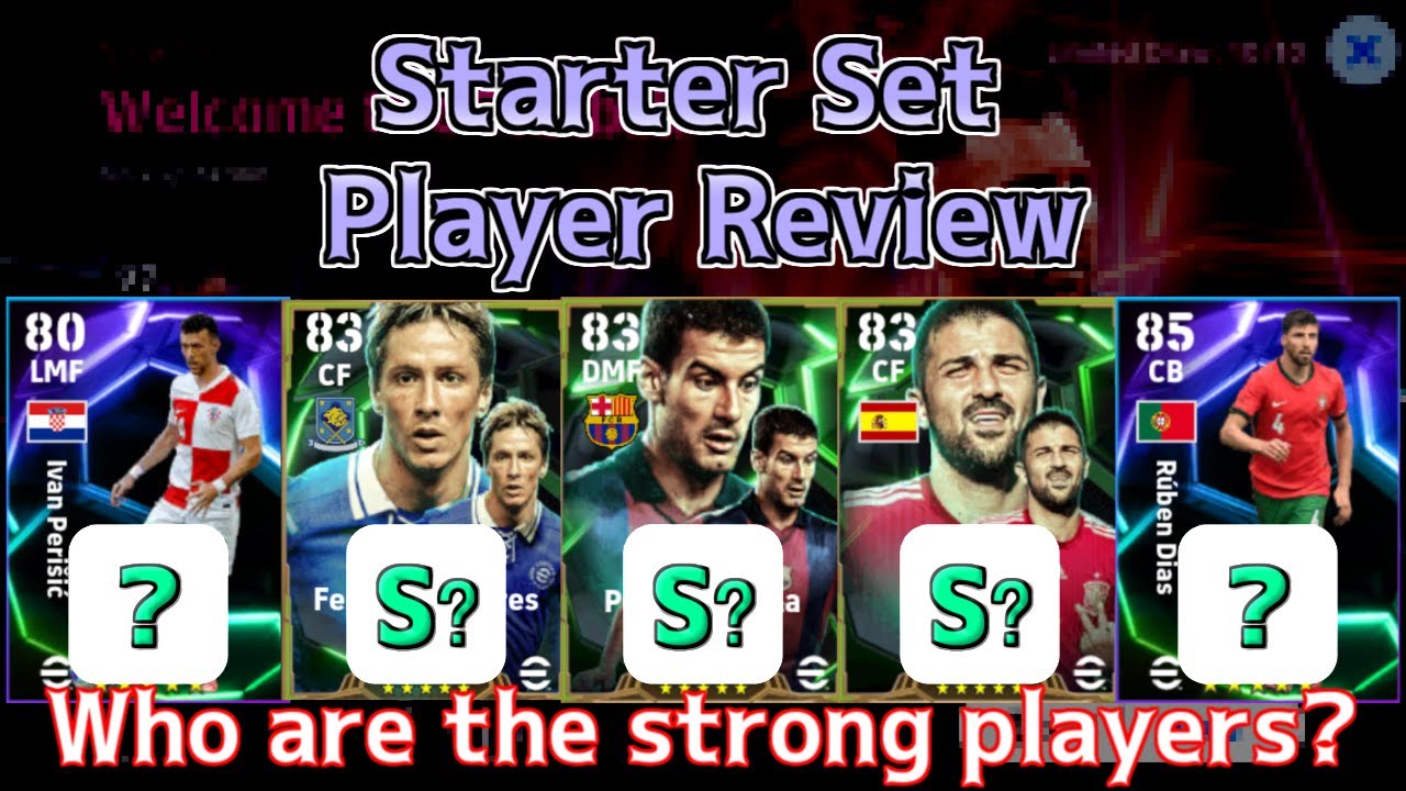 Starter Set Player Review │ eFootball Mobile 2025