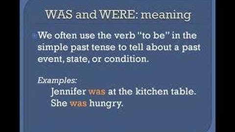 Simple Past Tense - Basic English Grammar - Part 1