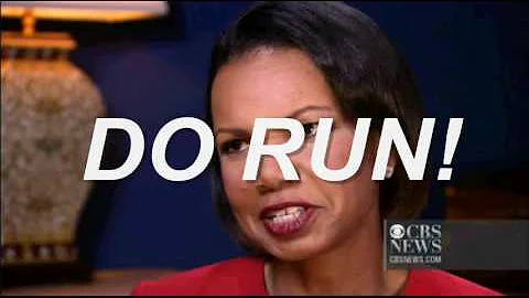 Condoleezza Rice for Vice President 2012. DO RUN! RUN! RUN! D- DO RUN! RUN!