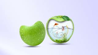 How is Created a Apple manipulation in Photoshop |#photoshoptutorial #ameerulladan#youtube#fishwater screenshot 4