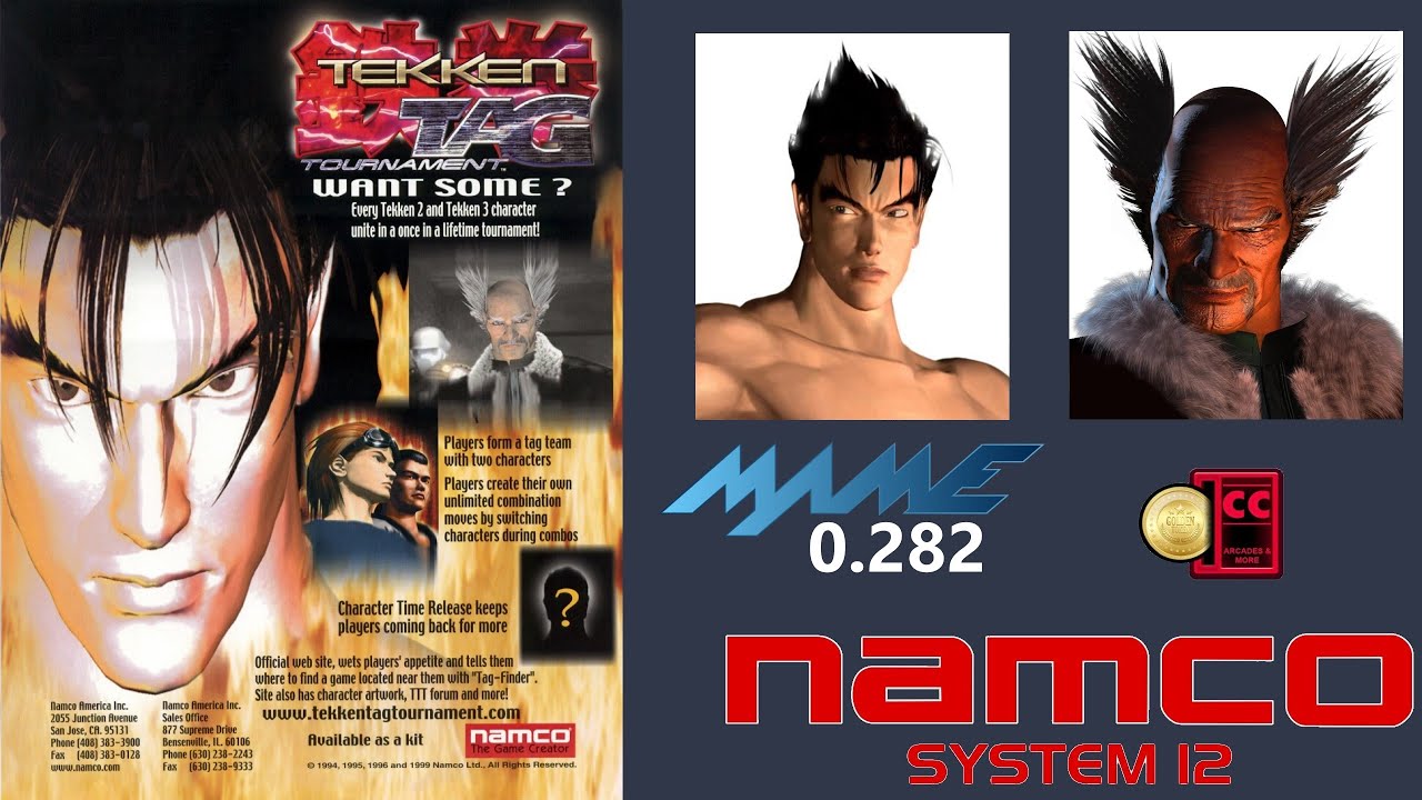 Tekken Tag Tournament (World) (Arcade) - Jin & Heihachi (MAME 0.282)