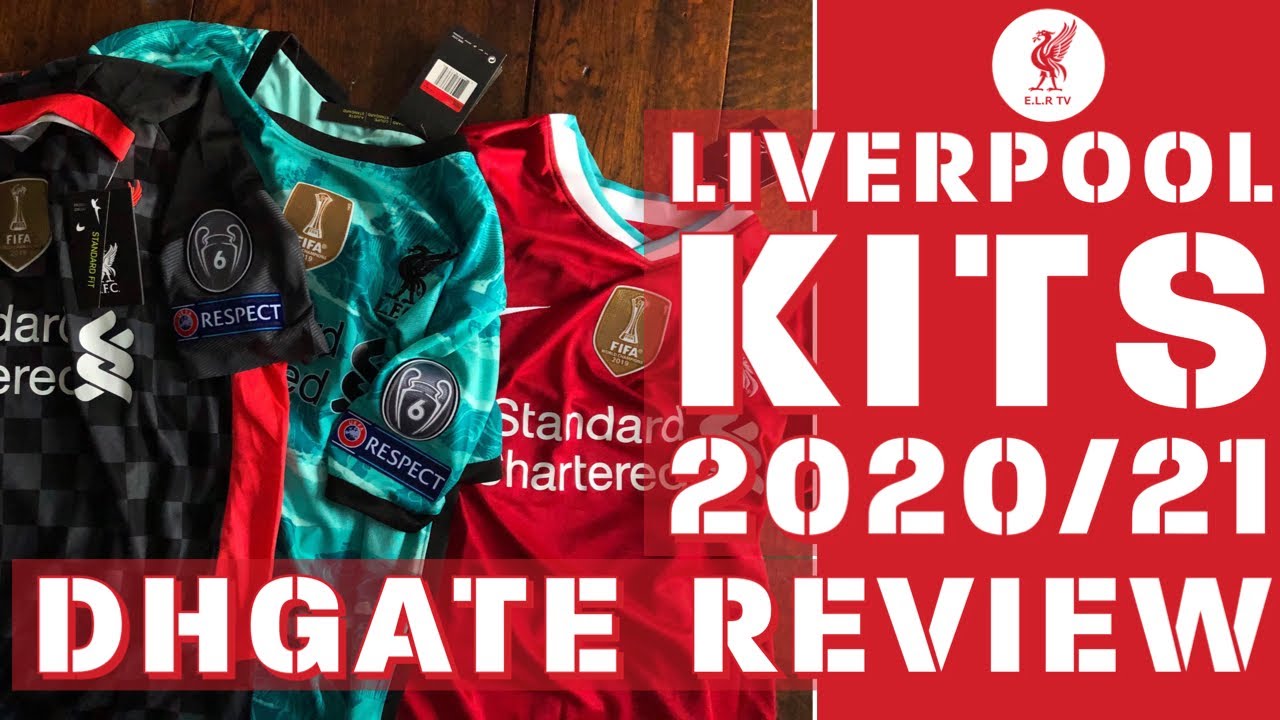 DHGATE VS NIKE - The Liverpool FC 2020-2021 kit Review - What do you think?