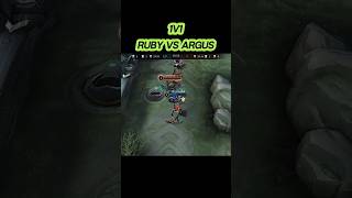 It's my first time using ruby #mobilelegends #mlbb #1v1 #ruby #argus