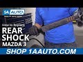 How to Replace Rear Shock 2010-13 Mazda 3