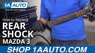 How to Replace Rear Shock 10-13 Mazda 3