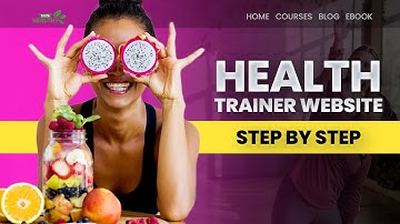 How to make a Personal Trainer / Health & Fitness Coach Website (WordPress Elementor Tutorial 2022)